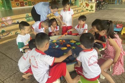 Giáo dục kỹ năng sống cho trẻ tại trường MN Đức Thắng
