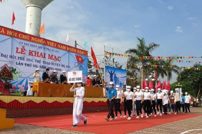Trường MN Đức Thắng tham gia Đại Hội TDTT năm 2021-2022