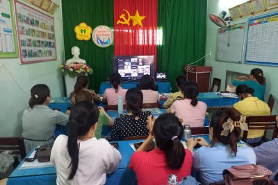 Trường Mầm non Đức Thắng tham gia tập huấn chuyển đổi số