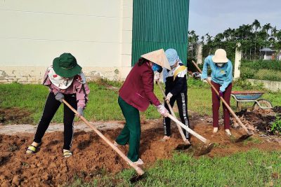 Trường Mầm non Đức Thắng vẫn duy trì các hoạt động